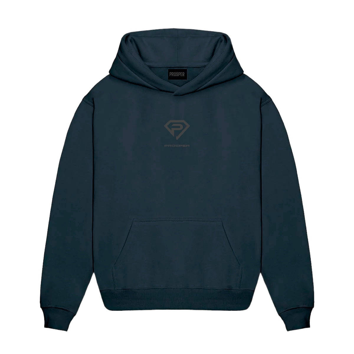 Prosper Oversized Black Hoodie