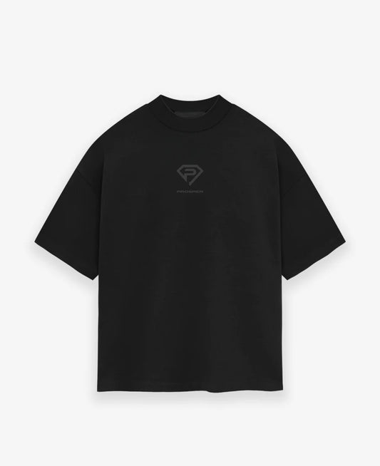 Prosper Oversized Black Tee