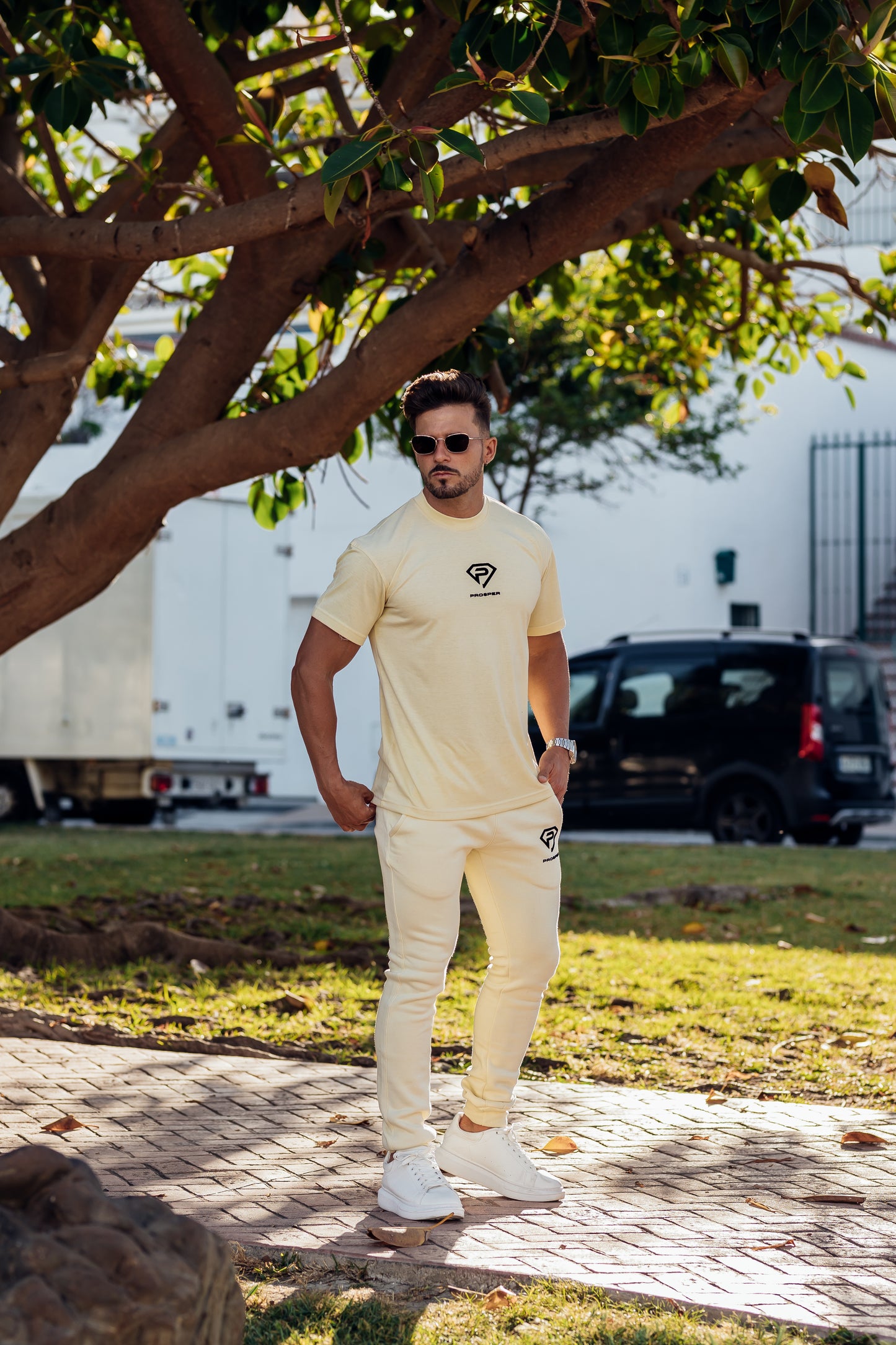 Prosper Oversized Buttercream Tee